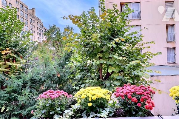Grand studio 43 m² - Luxembourg-Vavin - Vue jardins