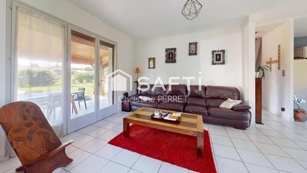 Maison de plain pied avec terrain piscinable