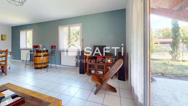 Maison de plain pied avec terrain piscinable