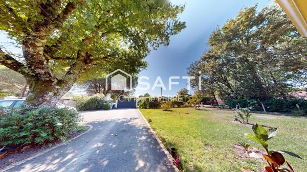 Maison de plain pied avec terrain piscinable