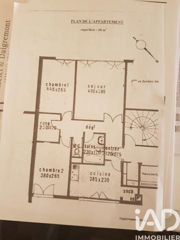 Location appartement 3 pièces 68 m² Thiais