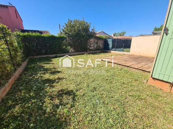 LE LUC - Maison mitoyenne T3 avec Garage et Jardin - Secteur Recherché