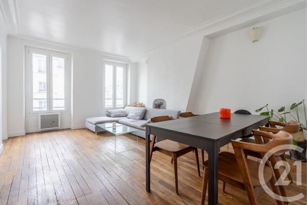Appartement F3 à vendre  3 pièces - 52,02 m2 PARIS - 75011