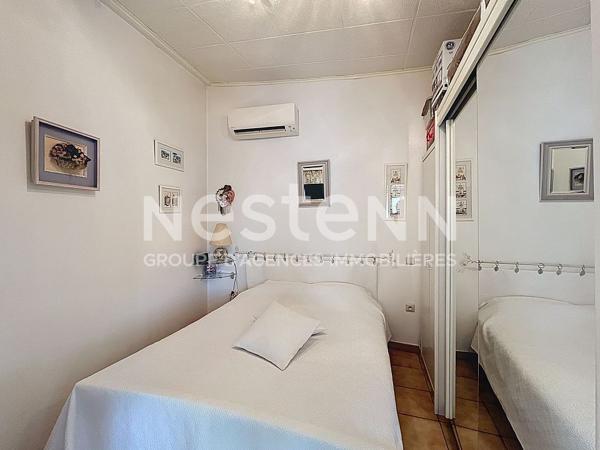 TORREILLES - A VENDRE Villa plain pied T4 meublée avec jardin