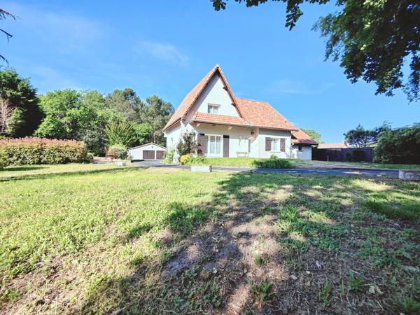 Pavillon T6, piscine, pompe à chaleur, garage 53m²