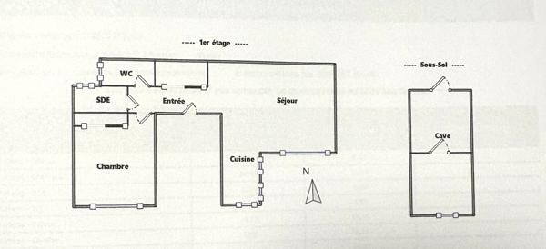 Appartement
         2 pièces
        - 39 m² 197 000 € *