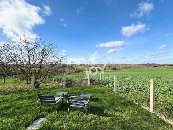 A 10 mn de Belleme , en hameau, maison percheronne entièrement rénovée avec vue dégagée...