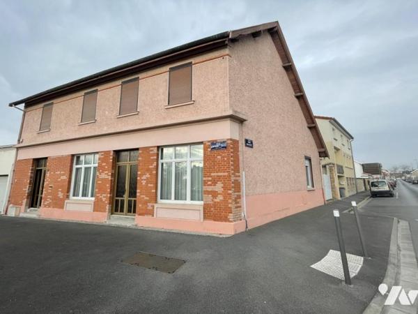 maison 6 pièces avec garage et jardinet