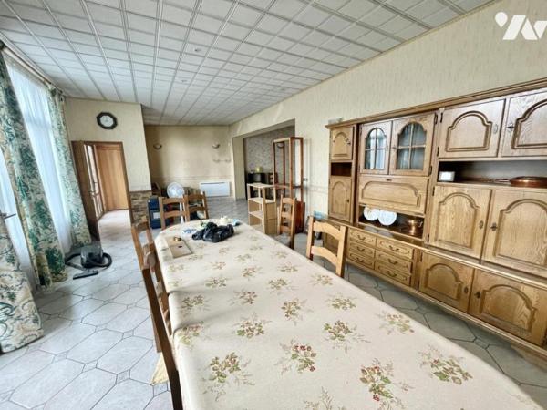 maison 6 pièces avec garage et jardinet