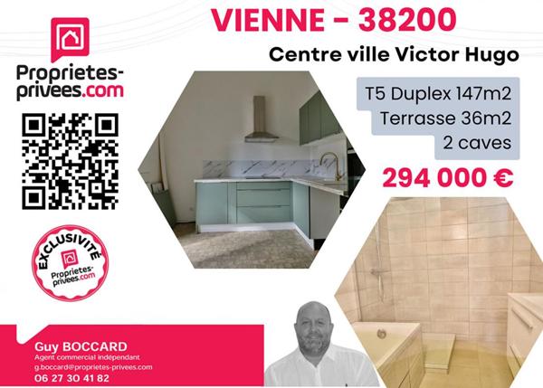 Appartement Vienne 5 pièce(s) 144 m2