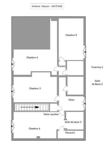 Spacieuse maison familiale - cœur de village