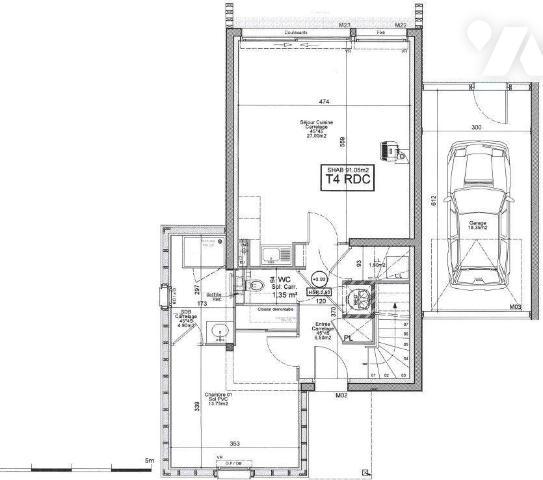 Dinard, quartier du Prieuré : maison de 2022 de 91 m² avec jardin et garage

Construite en 20...