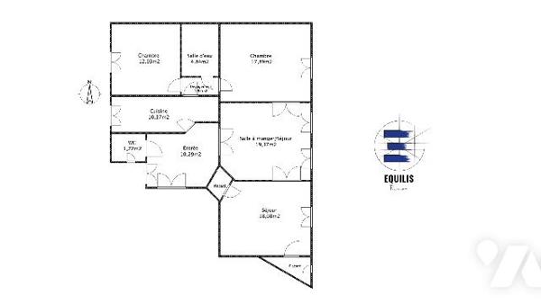 AUTEUIL- APPARTEMENT FAMILIAL – TRAVERSANT - 4 PIÈCES - IDÉALEMENT SITUÉ – CAVE – 97M2