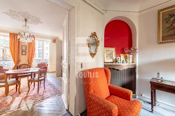 AUTEUIL- APPARTEMENT FAMILIAL – TRAVERSANT - 4 PIÈCES - IDÉALEMENT SITUÉ – CAVE – 97M2