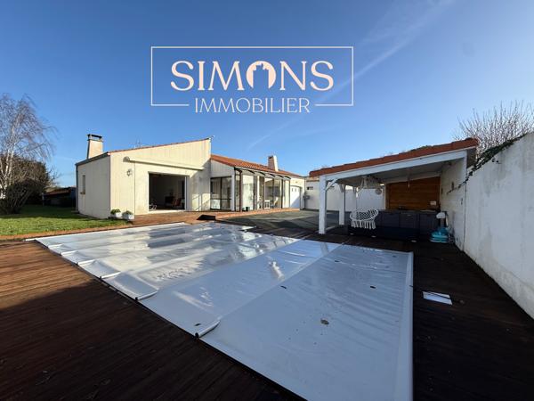 Maison familiale 5 pièces porte de La Rochelle La Jarrie (Groleau) – Piscine – Calme
