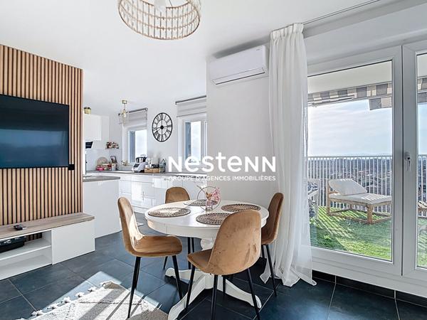 APPARTEMENT T4 RILLIEUX VILLAGE DE 76 M² AVEC BALCON ET GARAGE BOX FERMÉ
