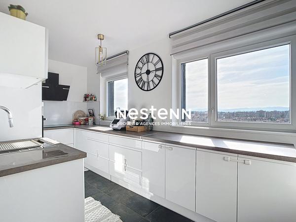 APPARTEMENT T4 RILLIEUX VILLAGE DE 76 M² AVEC BALCON ET GARAGE BOX FERMÉ