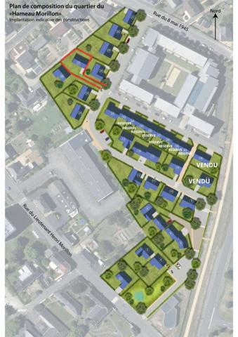 LOT 27 : Terrain de 453 m² constructible entièrement viabilisé, libre de constructeur et idéalement situé