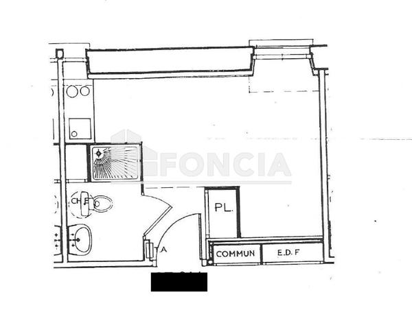À vendre Studio 15.85 m² - Grenoble 38000