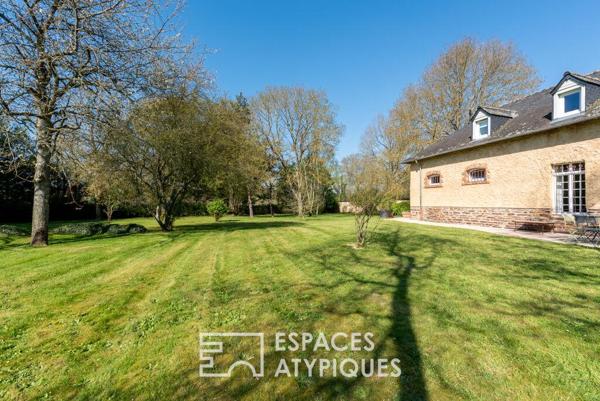 Demeure de caractère aux portes de Rennes