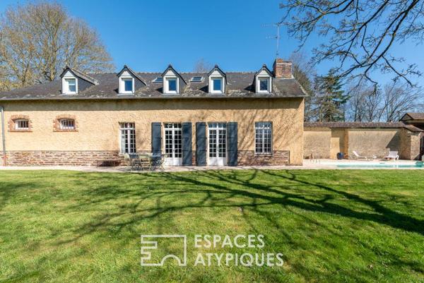 Demeure de caractère aux portes de Rennes