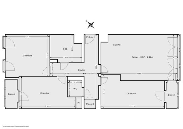 T4 AVEC PLACE DE PARKING – BOIS-BLANCS / EURATECHNOLOGIES
