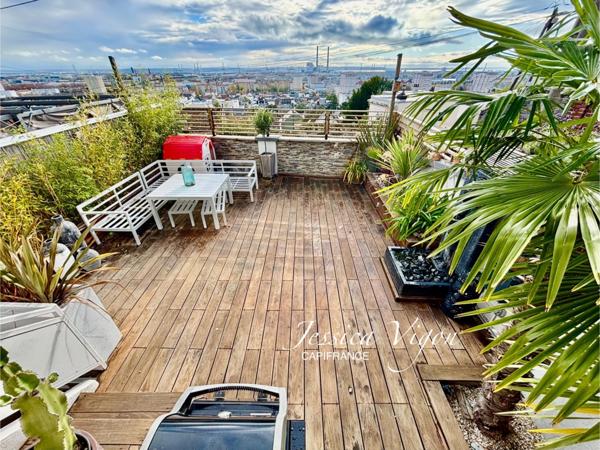 MAISON À VENDRE - 86 m² – VUE REMARQUABLE SUR L’ESTUAIRE – 2 chambres – 2 garages – secteur sainte-Cécile