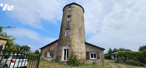Ancien moulin et maison à Nort-sur-Erdre