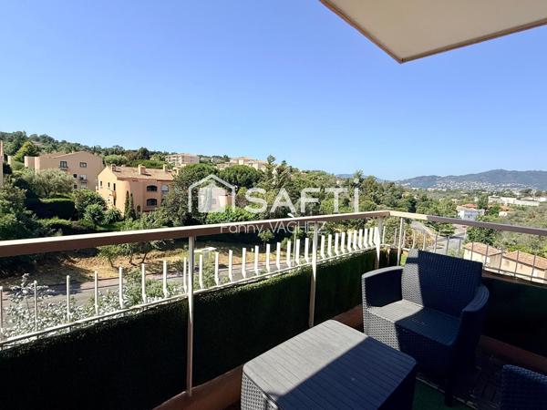 Appartement 3 pièces d'angle de 64m² au CANNET