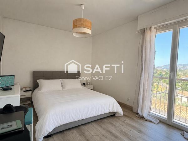 Appartement 3 pièces d'angle de 64m² au CANNET
