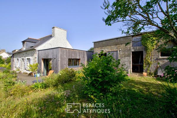 Maison de charme avec jardin plein sud et atelier