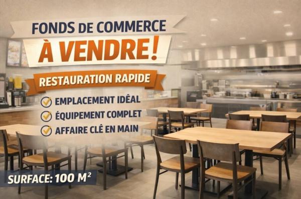 Commerce à vendre de 100 m²