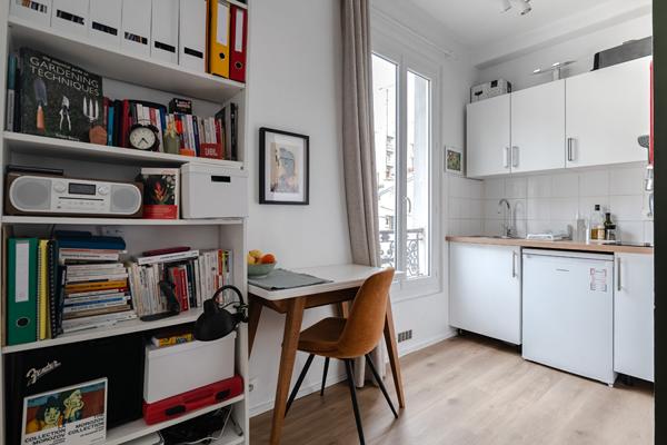 Appartement Paris 1 pièce(s) 18.31 m2