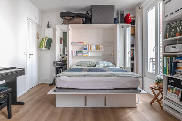 Appartement Paris 1 pièce(s) 18.31 m2