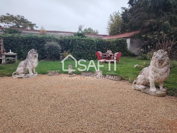 Maison de 134m2 avec dépendances.