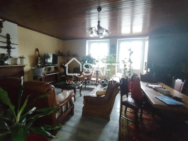 Maison de 134m2 avec dépendances.