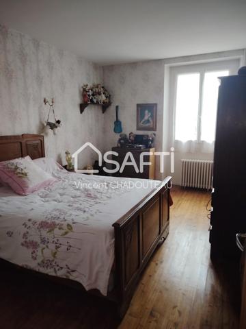 Maison de 134m2 avec dépendances.