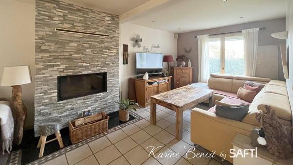 Maison d'archithecte avec une vue panoramique sur la Seine