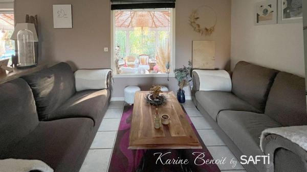 Maison d'archithecte avec une vue panoramique sur la Seine