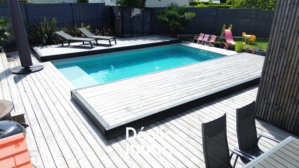 Vente maison contemporaine Aubigny, 116m² 5 pièces 323 300€ avec piscine