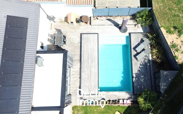 Vente maison contemporaine Aubigny, 116m² 5 pièces 323 300€ avec piscine