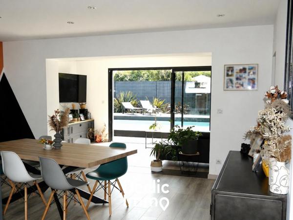 Vente maison contemporaine Aubigny, 116m² 5 pièces 323 300€ avec piscine