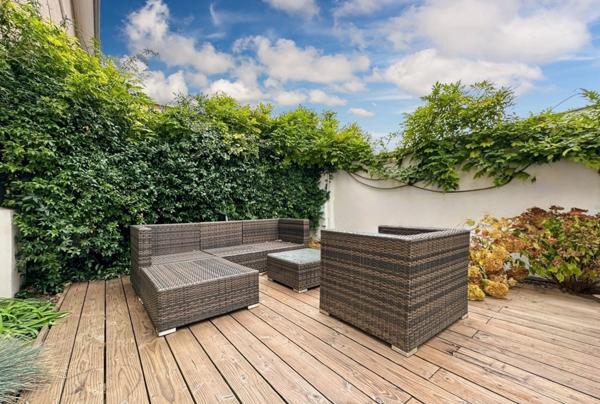 Colombes (92) – Quartier pavillonnaire calme – Maison familiale 3 chambres en parfait état avec terrasse et sous-sol total