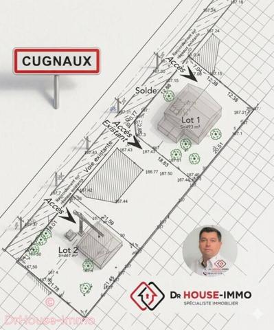 Terrain à vendre de 493 m²