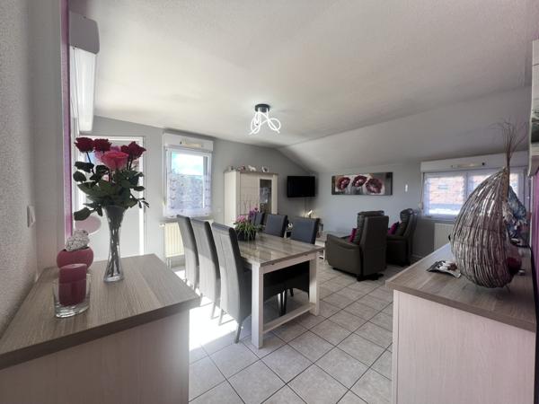 Jolie T3 de 67 m2 - Balcon - Garage - BAVILLIERS