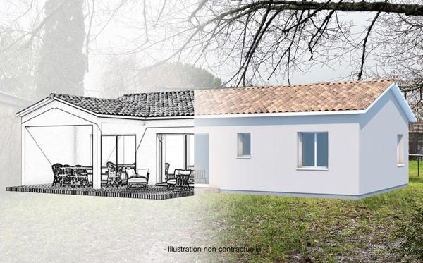 Terrain à vendre 280 800 € Gradignan 700 m² DPE