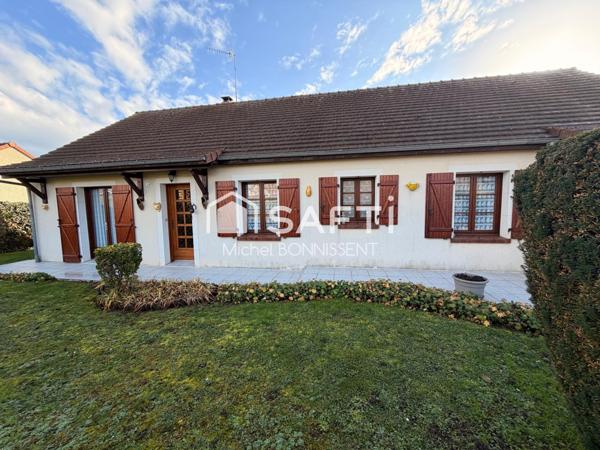 Maison 100m2 de plain-pied , 3 chambres , sans travaux.