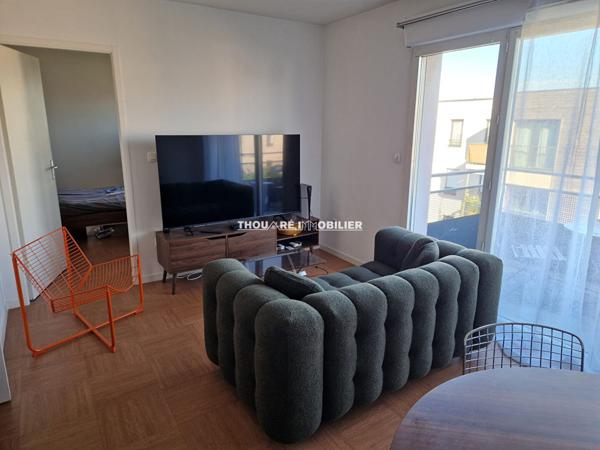 44470 THOUARE SUR LOIRE Appartement Thouaré 2 pièce(s) 41.60 m2 ultra centre pour investissement, balcon - parking