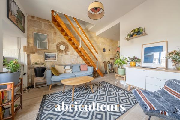 Appartement 4 pièces 62 m² Terrasse de 18 m² Bordeaux place saint martial