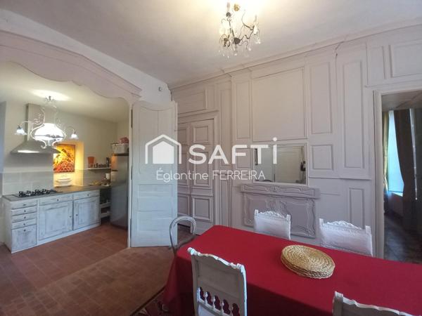 INDRE (36), HOTEL PARTICULIER DU XVIIe SIECLE AVEC GITES